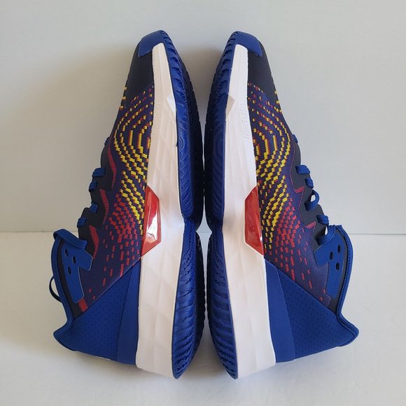 NEW Adidas D.O.N. Issue 4 Kansas Jayhawks Basketball Shoes GZ9731 Size 12.5 Blue main image 2